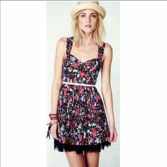 Free People Dresses & Skirts - Free People Floral Sunkissed Summer Dress Size 10